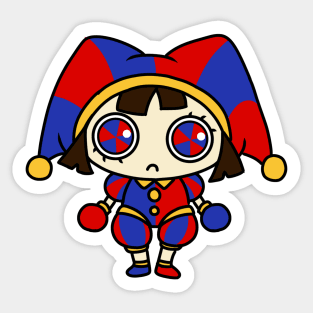 pomni from the digital circus Sticker